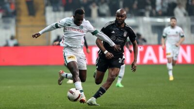 Beşiktaş, Ziraat Türkiye Kupası çeyrek finalinde konuk ettiği TÜMOSAN Konyaspor'u