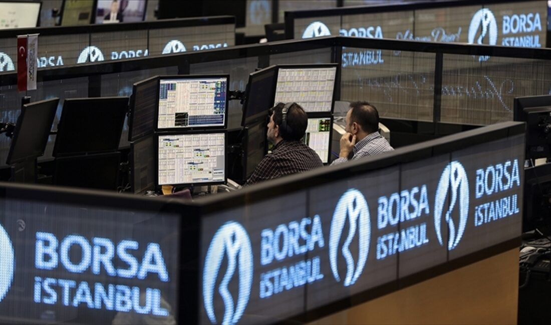 Borsa İstanbul'da BIST 100 endeksi, günü yüzde 1,97 değer kaybederek