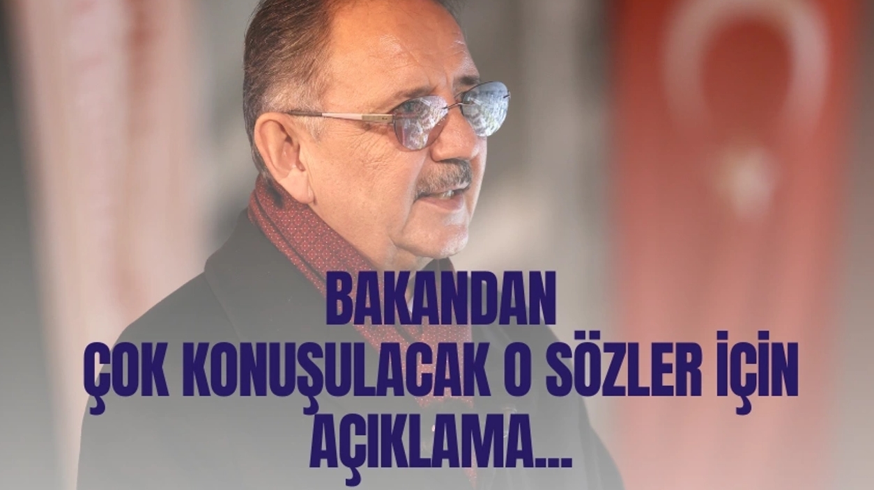 Çevre Şehircilik ve İklim Değişikliği Bakanı Mehmet Özhaseki.