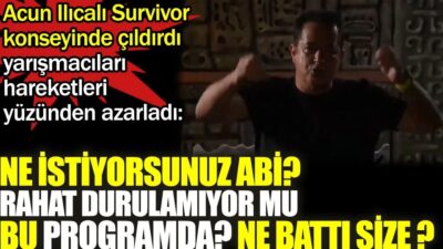  Ne istiyorsunuz abi? Ne battı size?