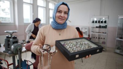 Mecitözü ilçesinde kurs gördükten sonra kooperatif kuran 9 kadın, doğal