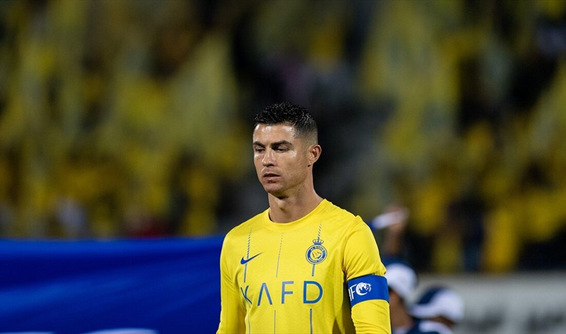 Suudi Arabistan ekibi Al Nassr'da forma giyen Portekizli yıldız futbolcu