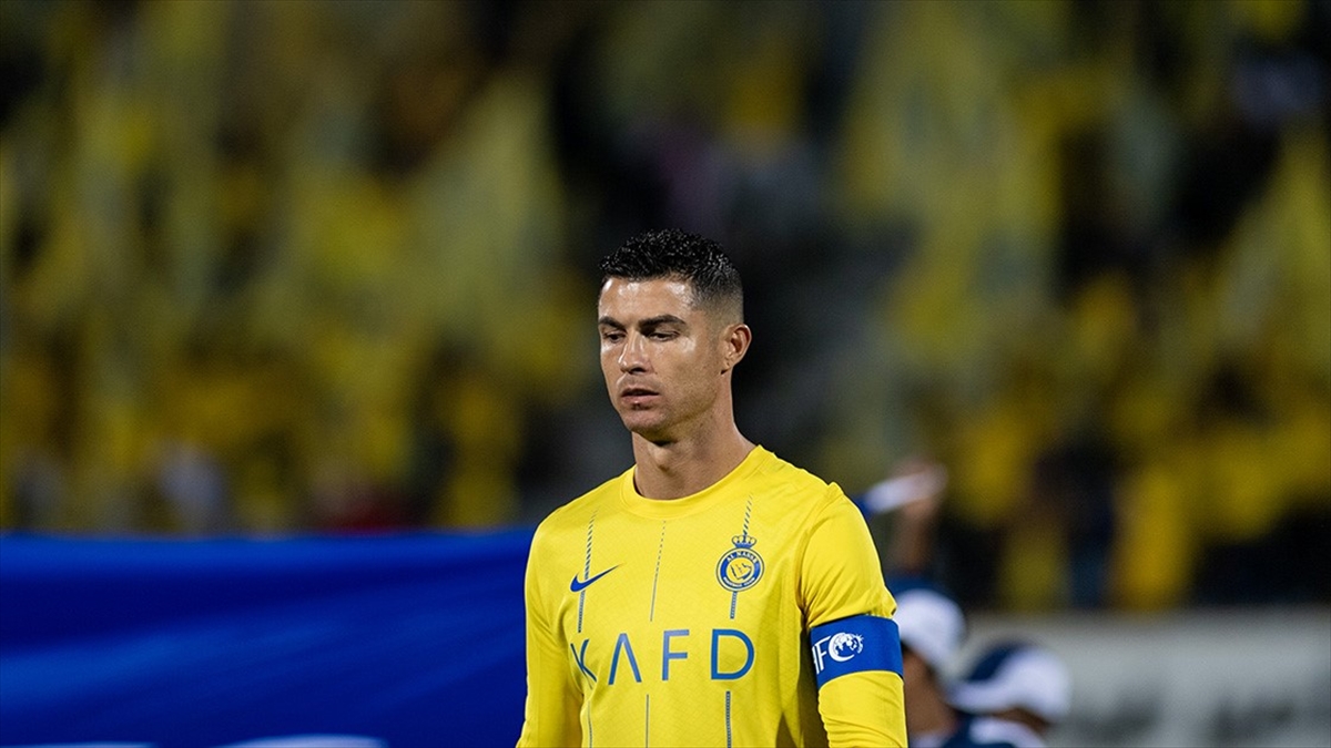 Suudi Arabistan ekibi Al Nassr'da forma giyen Portekizli yıldız futbolcu