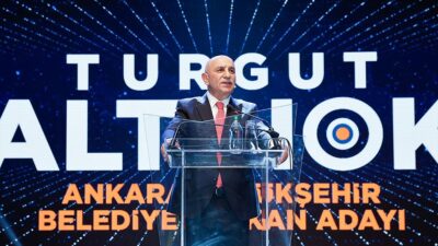 Cumhur İttifakı'nın Ankara Büyükşehir Belediye Başkan adayı Turgut Altınok, Büyükşehir