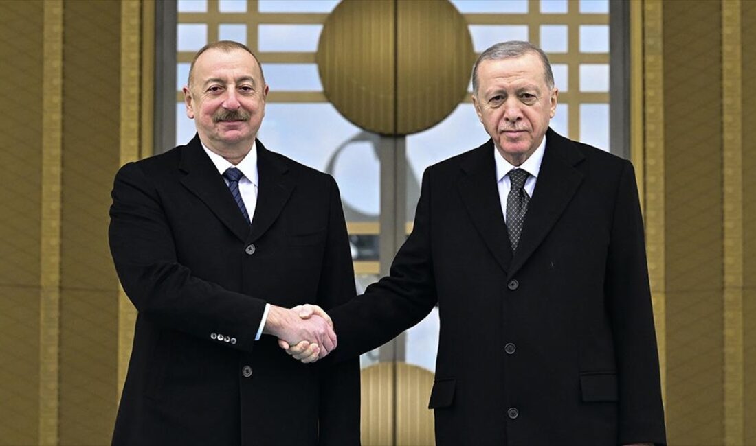 Cumhurbaşkanı Recep Tayyip Erdoğan, Türkiye'ye resmi ziyarette bulunan Azerbaycan Cumhurbaşkanı