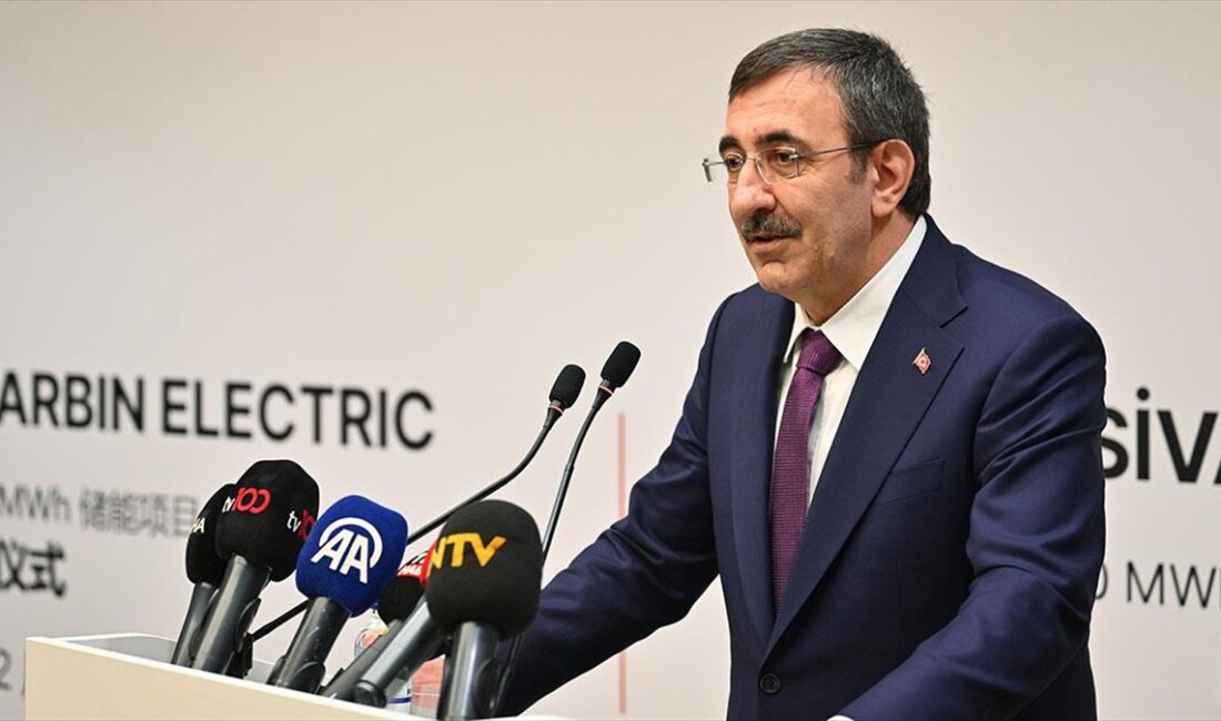 ANKARA (AA) – Cumhurbaşkanı Yardımcısı Cevdet Yılmaz, Türk ve Çinli