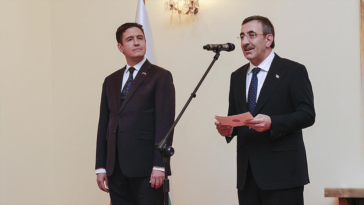 Cumhurbaşkanı Yardımcısı Yılmaz, "İki komşu, dost ve müttefik olarak Türkiye