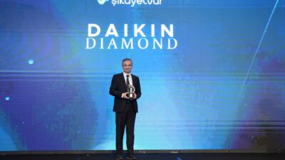 İSTANBUL (AA) – Daikin Türkiye, "Şikayetvar A.C.E. Awards" kombi kategorisinde