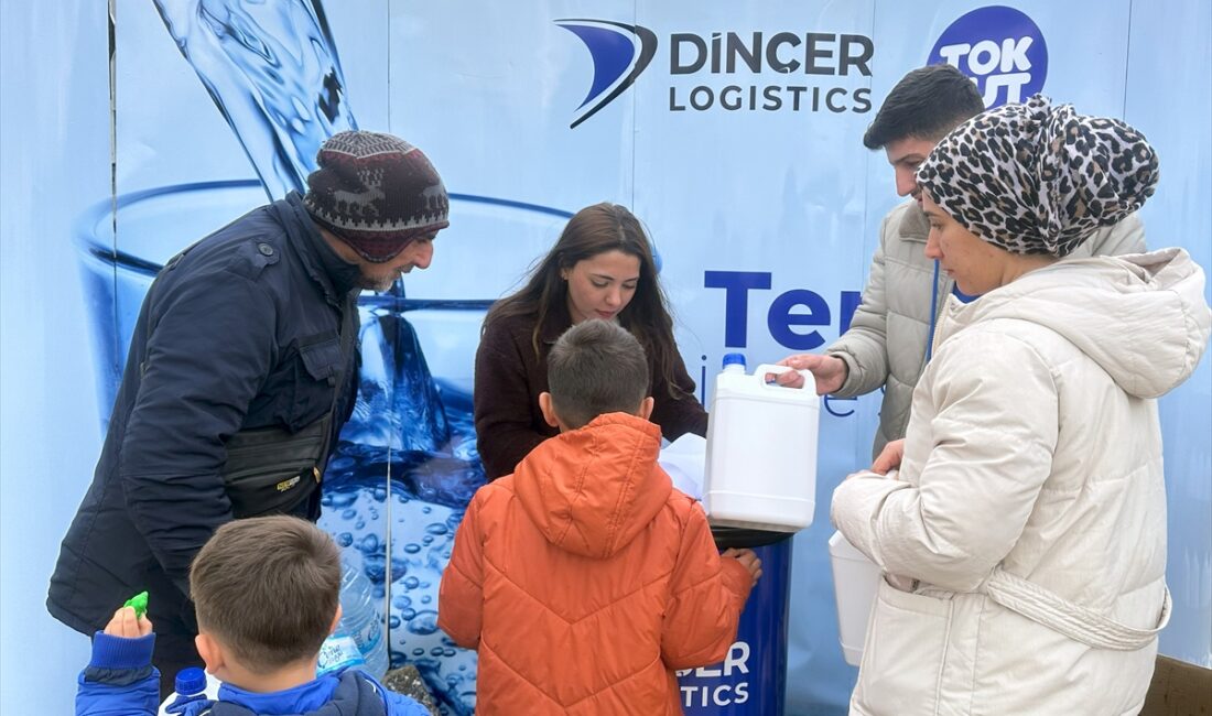 İSTANBUL (AA) – Dinçer Lojistik, Toktut Derneği'yle birlikte Temiz İçme