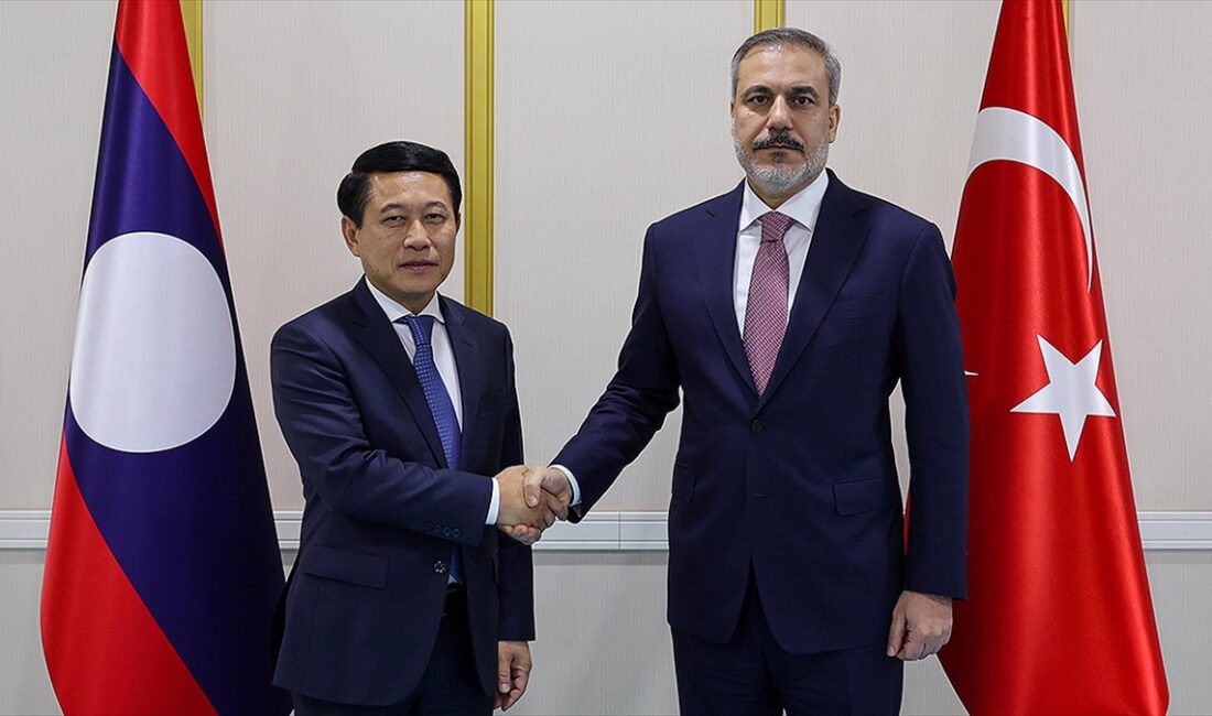 Dışişleri Bakanı Hakan Fidan, Laos Başbakan Yardımcısı ve Dışişleri Bakanı