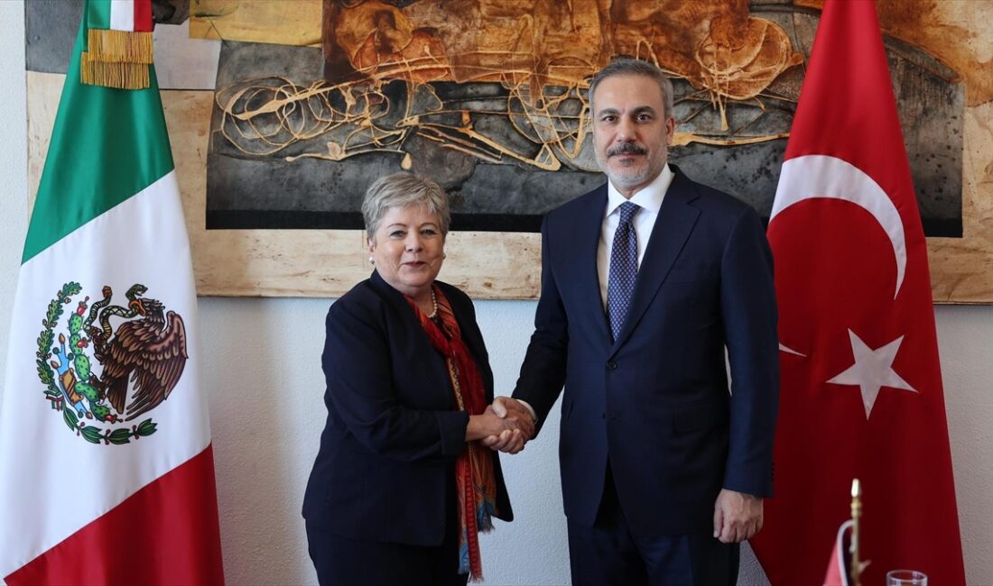 Dışişleri Bakanı Hakan Fidan, Meksika Dışişleri Bakanı Alicia Barcena Ibarra