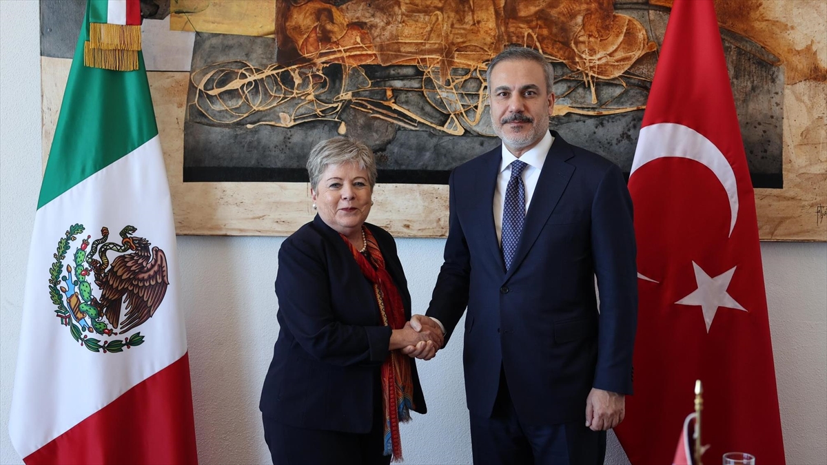 Dışişleri Bakanı Hakan Fidan, Meksika Dışişleri Bakanı Alicia Barcena Ibarra