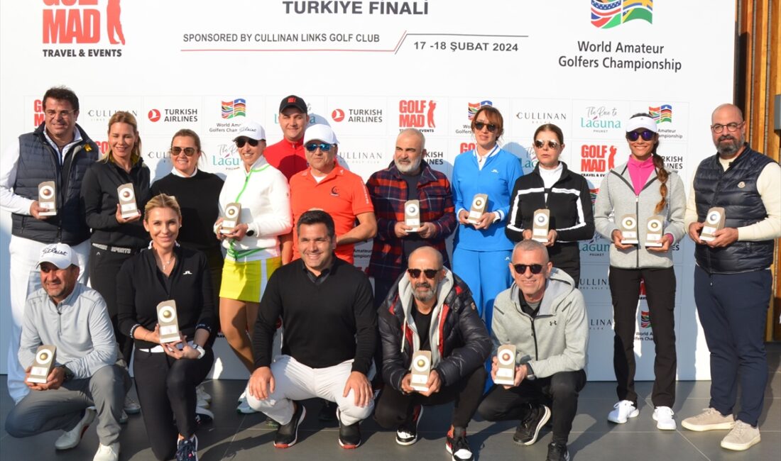 ANTALYA (AA) – Antalya'da Golf Mad tarafından düzenlenen Dünya Amatör