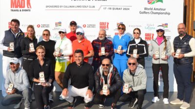 ANTALYA (AA) – Antalya'da Golf Mad tarafından düzenlenen Dünya Amatör