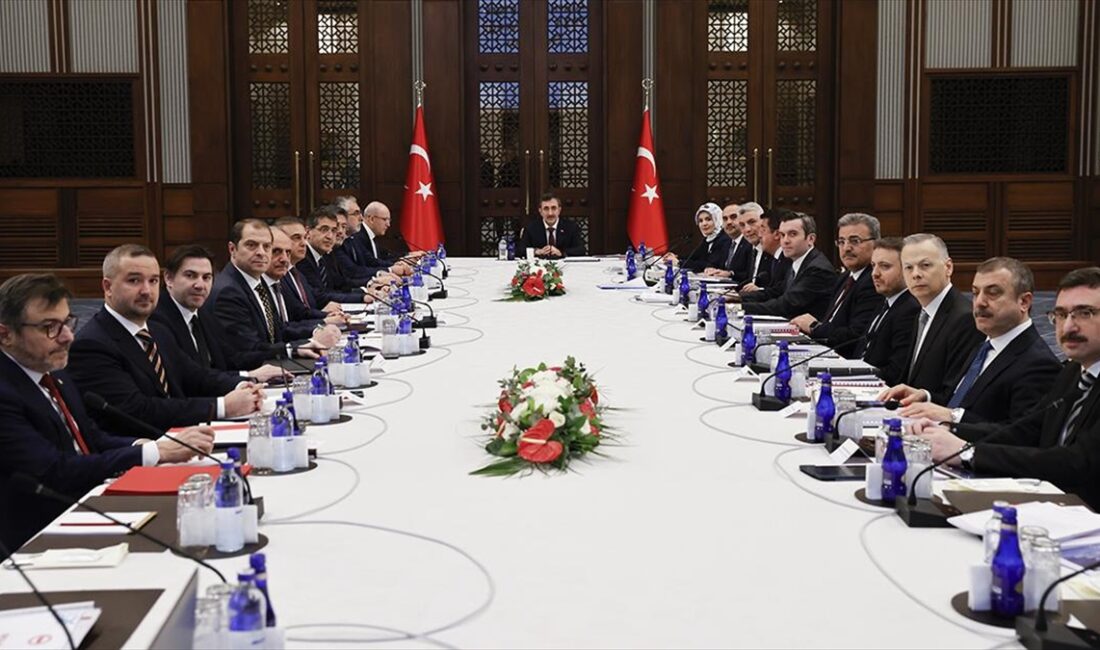 Ekonomi Koordinasyon Kurulu (EKK), Cumhurbaşkanı Yardımcısı Cevdet Yılmaz başkanlığında toplandı.