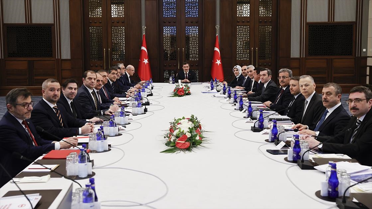 Ekonomi Koordinasyon Kurulu (EKK), Cumhurbaşkanı Yardımcısı Cevdet Yılmaz başkanlığında toplandı.