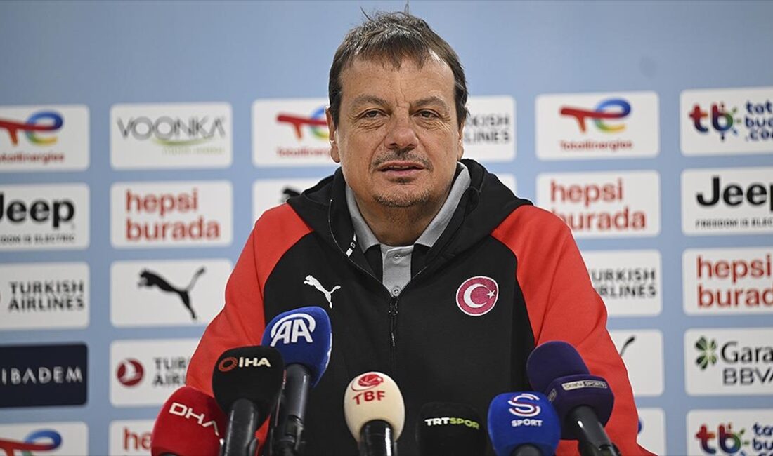 A Milli Erkek Basketbol Takımı Başantrenörü Ataman, "Avrupa Şampiyonası'na katılacağımızı