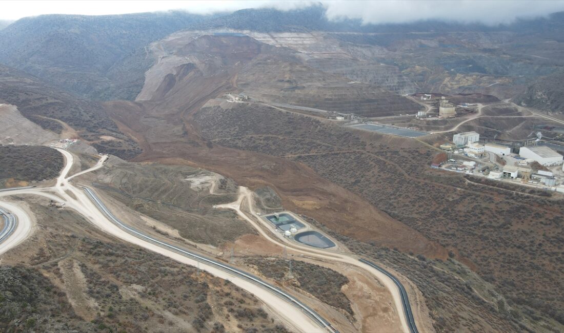 ERZINCAN (AA) – Çöpler köyündeki altın madeninin bulunduğu bölgede dün