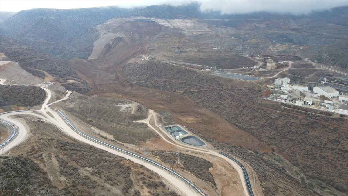 ERZINCAN (AA) – Çöpler köyündeki altın madeninin bulunduğu bölgede dün