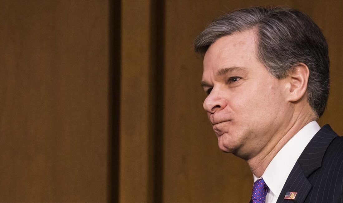 ABD Federal Soruşturma Bürosu (FBI) Direktörü Christopher Wray, İsrail’e habersiz