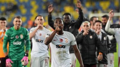 Galatasaray, Trendyol Süper Lig'in 26. haftasında MKE Ankaragücü'nü deplasmanda 3-0