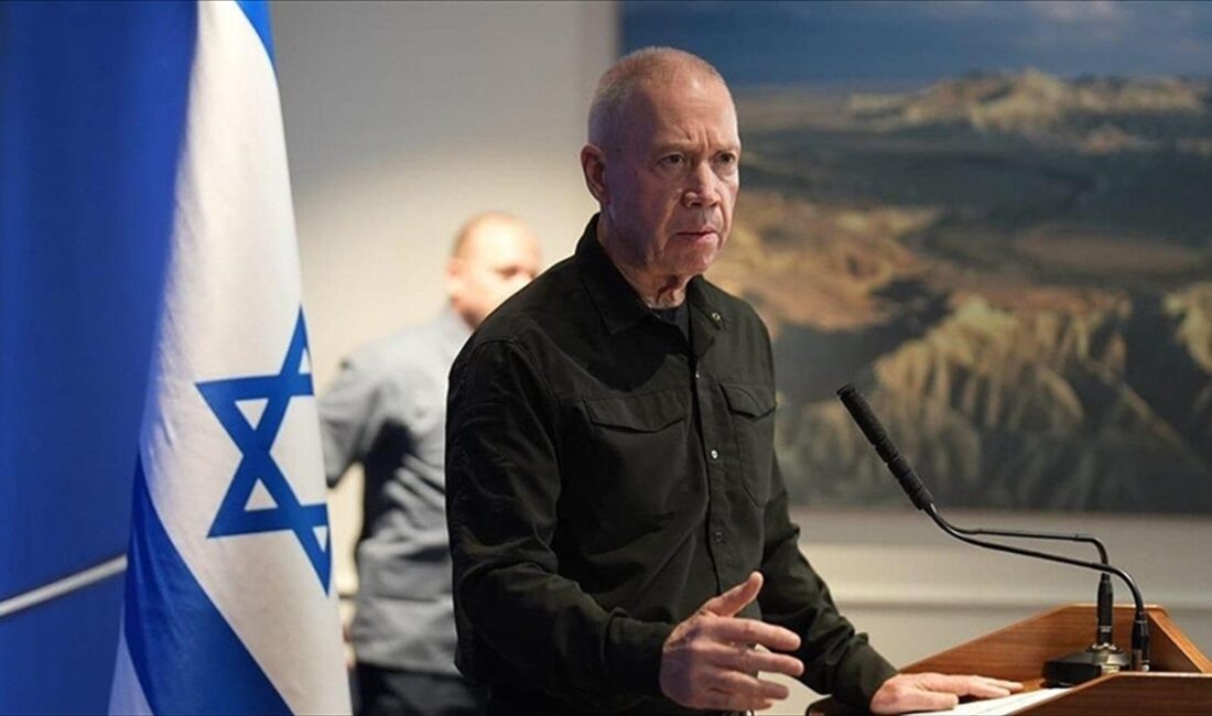 İsrail Savunma Bakanı Yoav Gallant, Hamas'la Gazze Şeridi'nde geçici bir