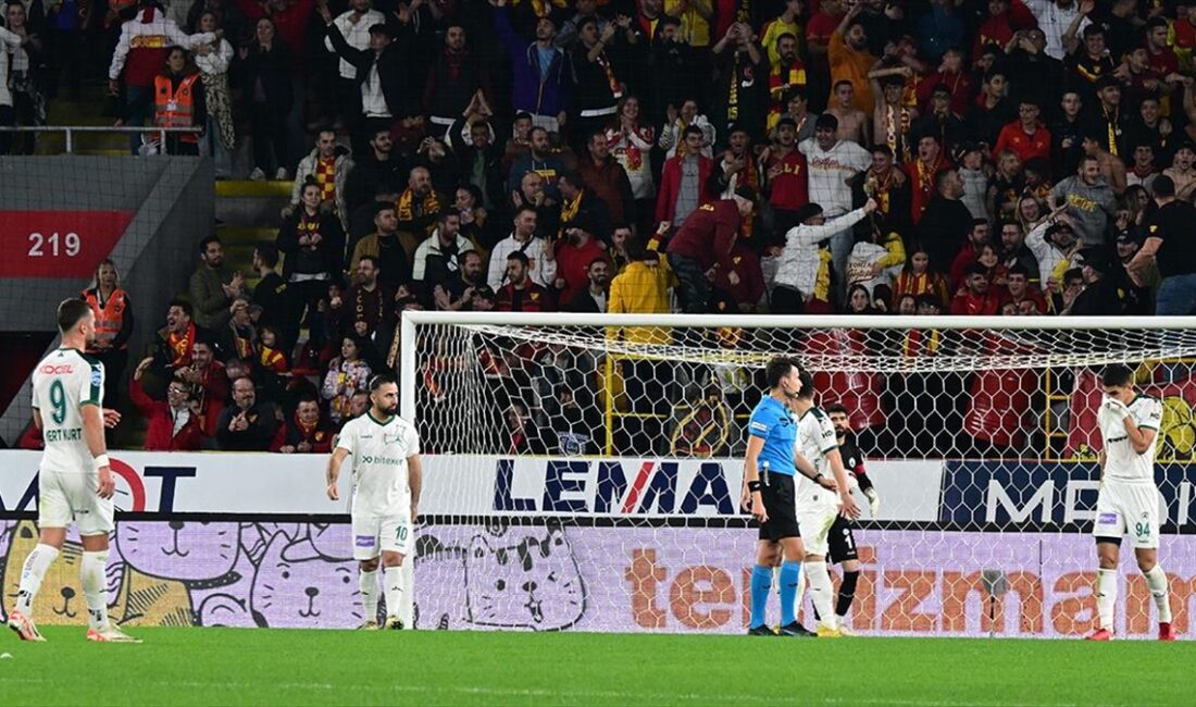 Trendyol 1. Lig'in 23. haftasında sahasında Ankara Keçiörengücü'ne 1-0 yenilen