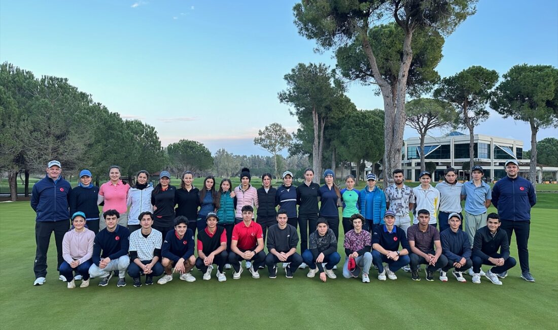 ANTALYA (AA) – Türkiye Golf Federasyonu (TGF) tarafından Antalya'da düzenlenen