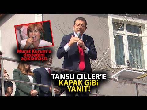 MURAT KURUM’dan TANSU ÇİLLER’e 13.000 m2 İMAR KIYAĞI.