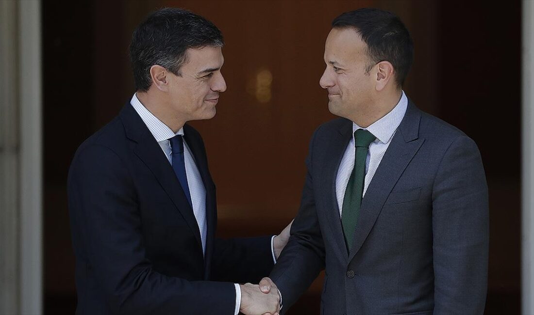 İspanya Başbakanı Sanchez ve İrlanda Başbakanı Varadkar, Gazze'ye saldırılarını sürdüren
