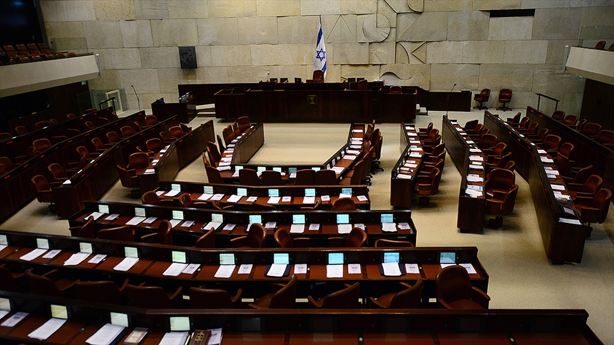 İsrail Meclisi (Knesset), uluslararası toplumun Filistin devletini tek taraflı olarak