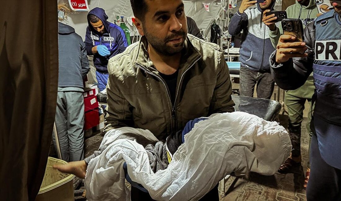 İsrail'in, halkı zorla aç ve susuz bıraktığı Gazze Şeridi'ne yönelik