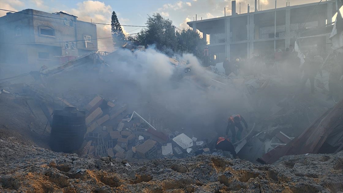 İsrail'in halkı zorla aç ve susuz bıraktığı Gazze Şeridi'ne yönelik