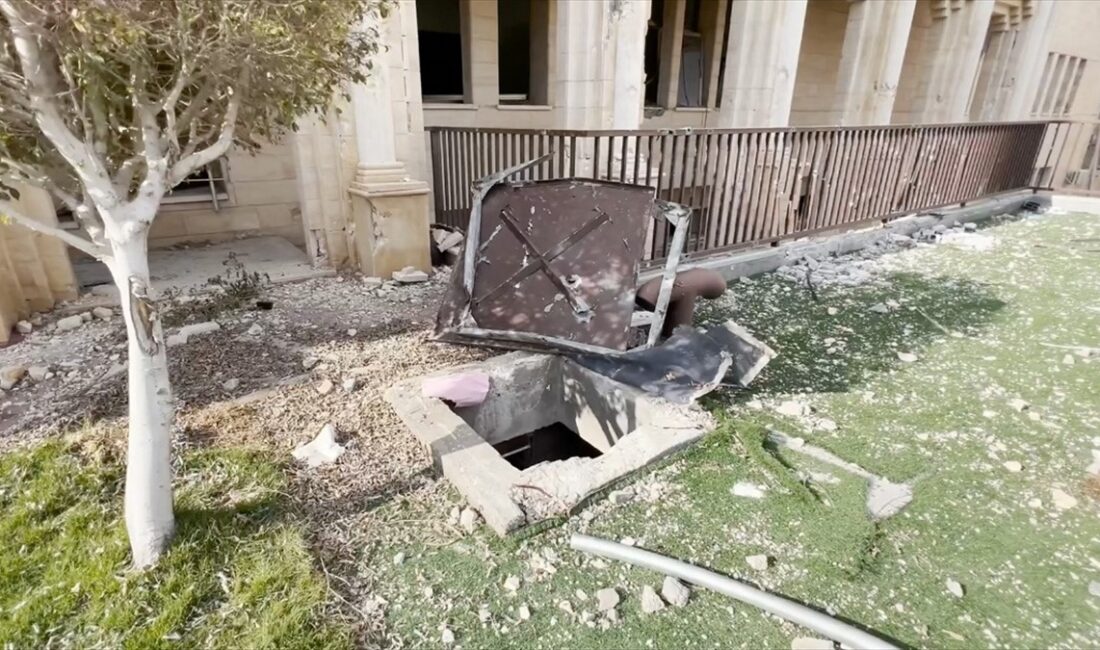 İsrail'in Hamas'a ait tünel olduğunu iddia ettiği Gazze'deki Şeyh Hamed