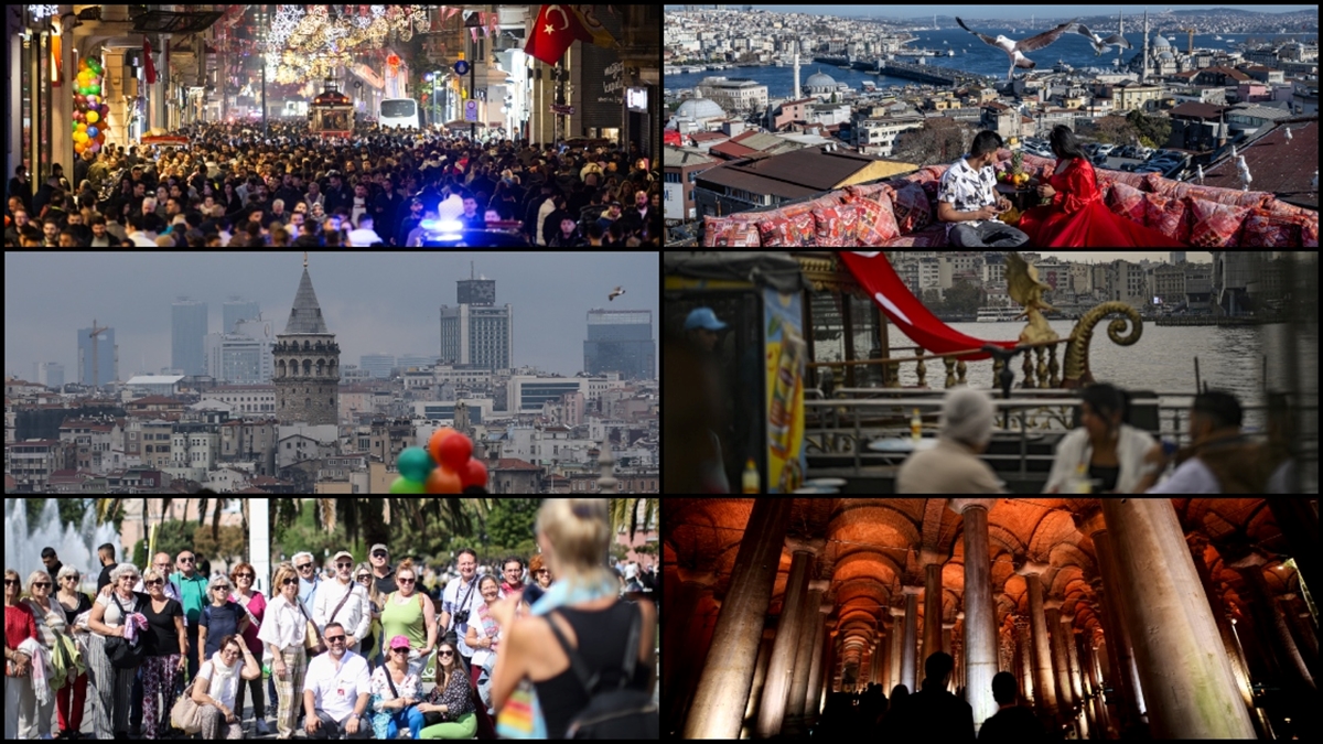 Dünyanın en çok ziyaret edilen şehirlerinin başında gelen İstanbul, 2023