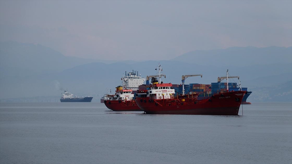 Deniz taşımacılığının önemli merkezlerinden İzmit Körfezi'ndeki limanlara 2023 yılında 9