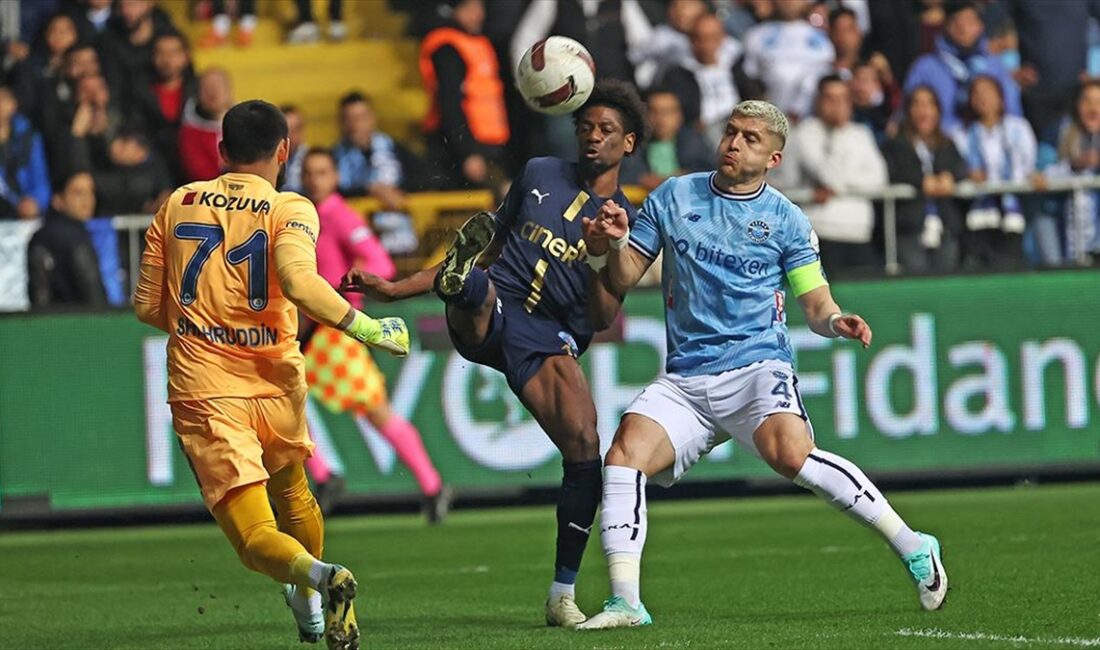 Trendyol Süper Lig'in 25. haftasında Yukatel Adana Demirspor-Kasımpaşa maçı konuk