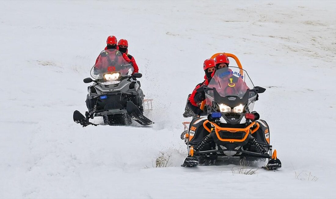 Van'ın Gevaş ilçesinde toplamda 3 kilometreyi bulan pistleriyle önemli kayak