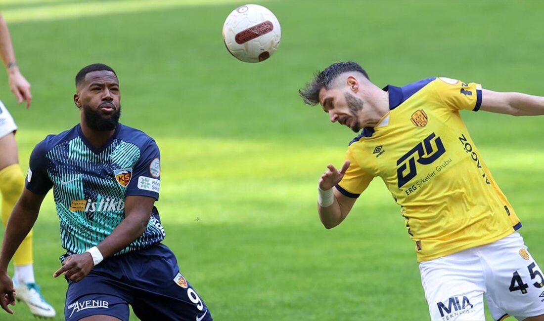 Trendyol Süper Lig'in 27. haftasında Mondihome Kayserispor, konuk ettiği MKE