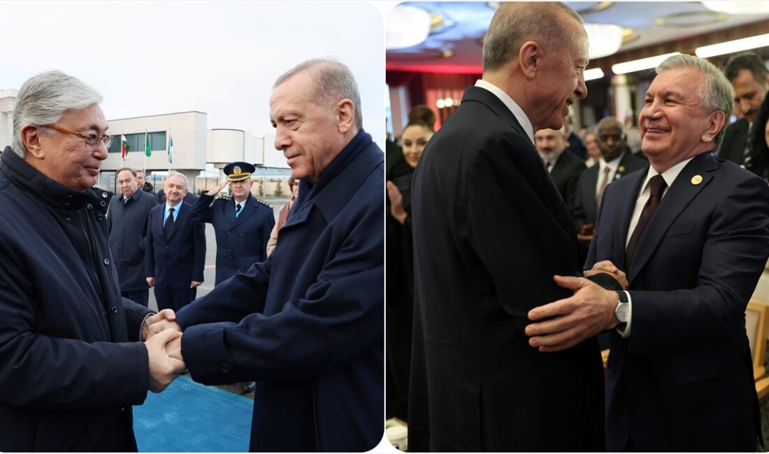 Kazakistan Cumhurbaşkanı Kasım Cömert Tokayev, Cumhurbaşkanı Recep Tayyip Erdoğan'la telefonda