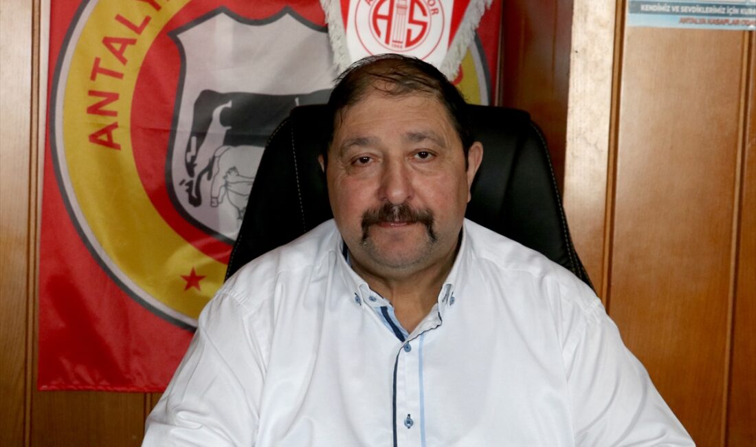 ANTALYA (AA) – AYŞE YILDIZ – Türkiye Kasaplar Federasyonu Başkanı