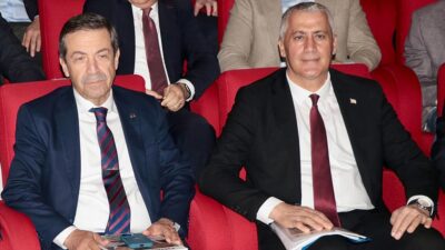 Kuzey Kıbrıs Türk Cumhuriyeti (KKTC) Dışişleri Bakanı Tahsin Ertuğruloğlu ile