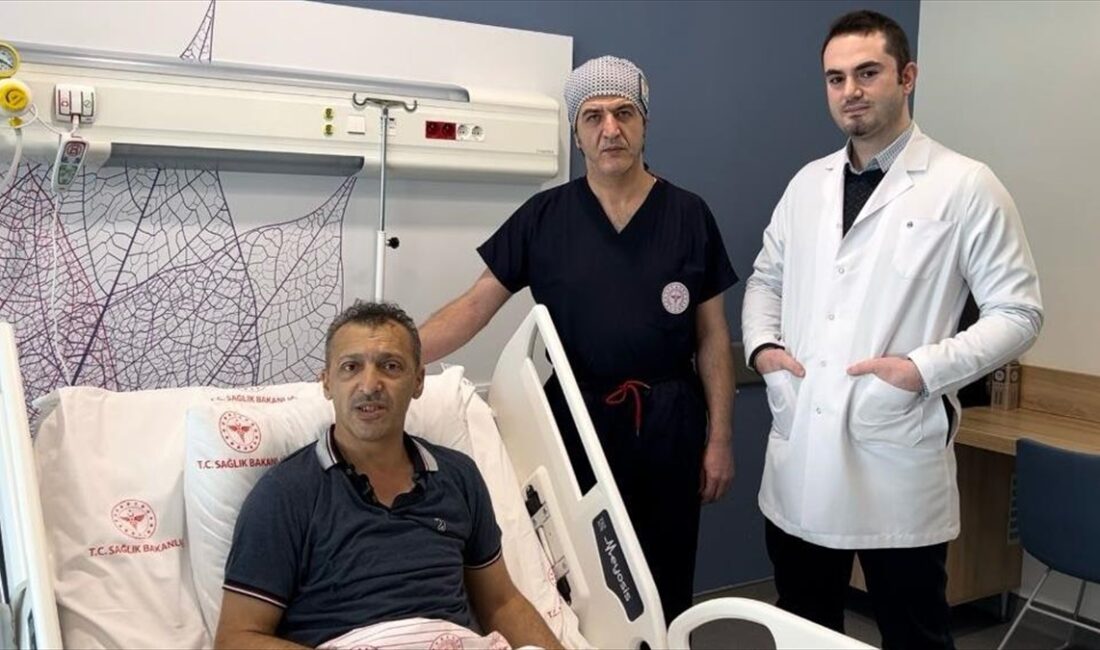 KOCAELI (AA) – Şehir Hastanesinden yapılan açıklamaya göre, Erzincan’dan gelen