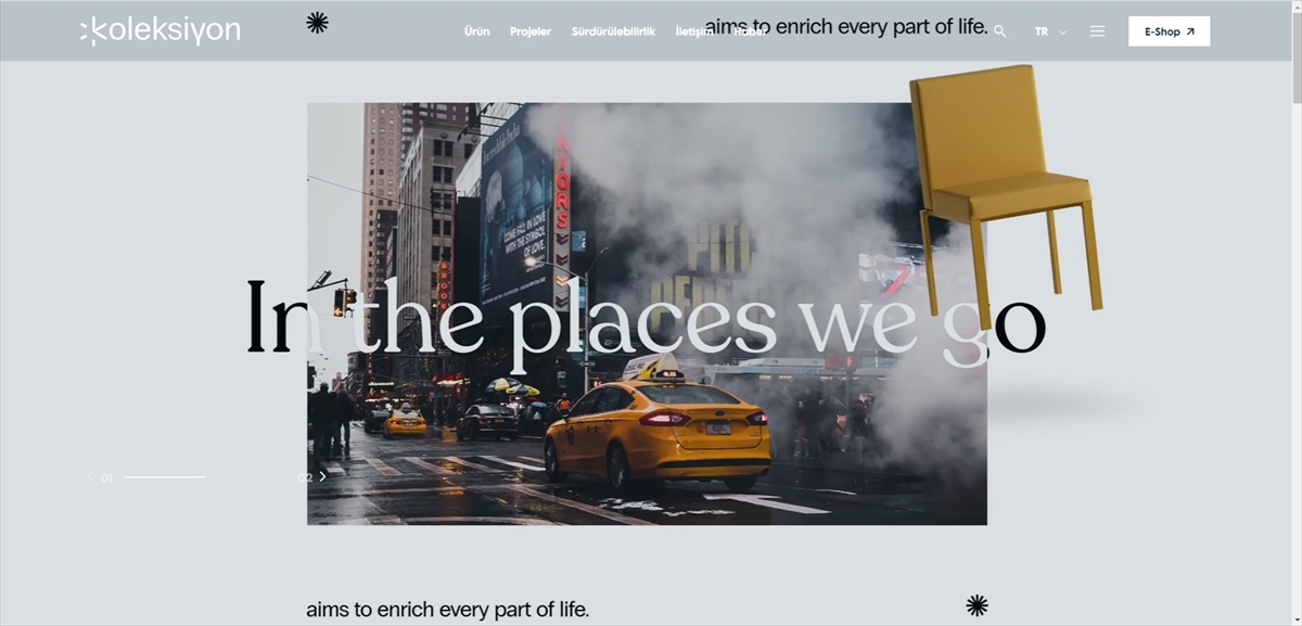 İSTANBUL (AA) – Koleksiyon'un web sitesi, interaktif medya ödülü Horizon