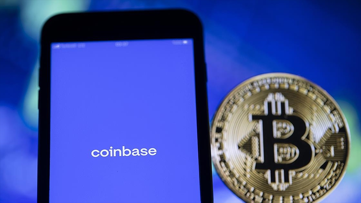 ABD'nin büyük kripto para borsası Coinbase'de, kripto para birimi Bitcoin'in