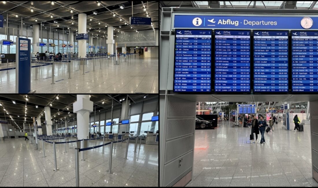 Alman hava yolu şirketi Lufthansa, yer hizmetleri çalışanlarının greve gitmesi