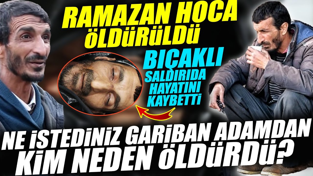 “Diyarbakırlı Ramazan hoca” olarak tanınan Ramazan Pişkin cinayet kurbanı.