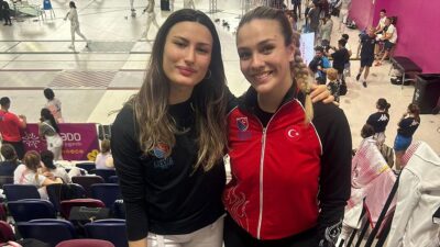 Milli eskrimci Nisanur Erbil ile Deniz Selin Ünlüdağ, Peru'daki Kılıç