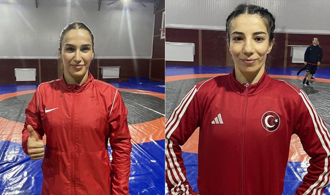 Dünya ve Avrupa şampiyonu milli güreşçiler Buse Tosun Çavuşoğlu ve