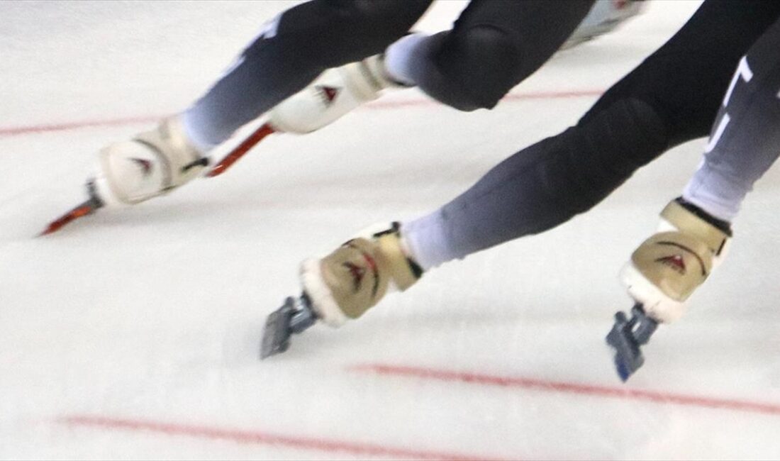 Milli sporcuların da piste çıkacağı Kısa Kulvar Sürat Pateni Dünya